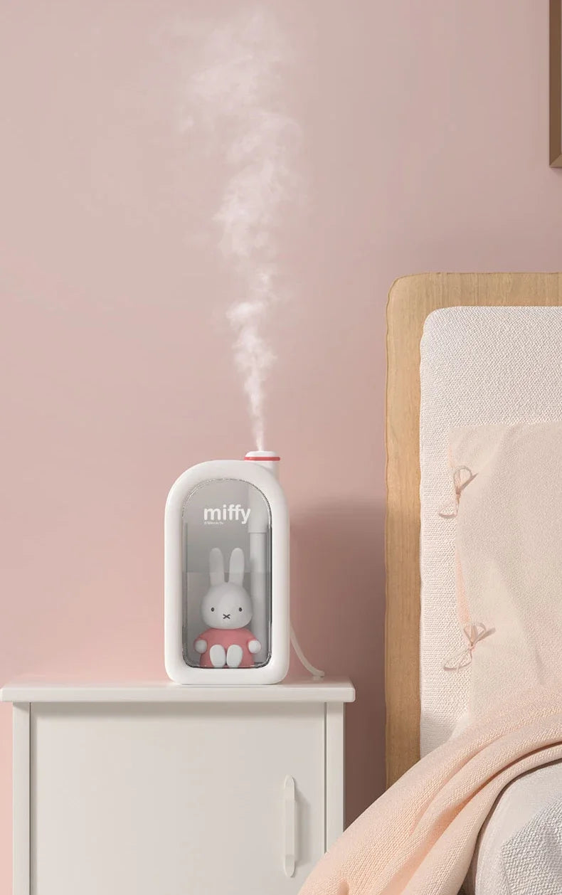 Miffy X MIPOW 380ML Cool Mist Humidifier Cute with Night Light USB Portable Air Humidifier Bedroom Home Gift