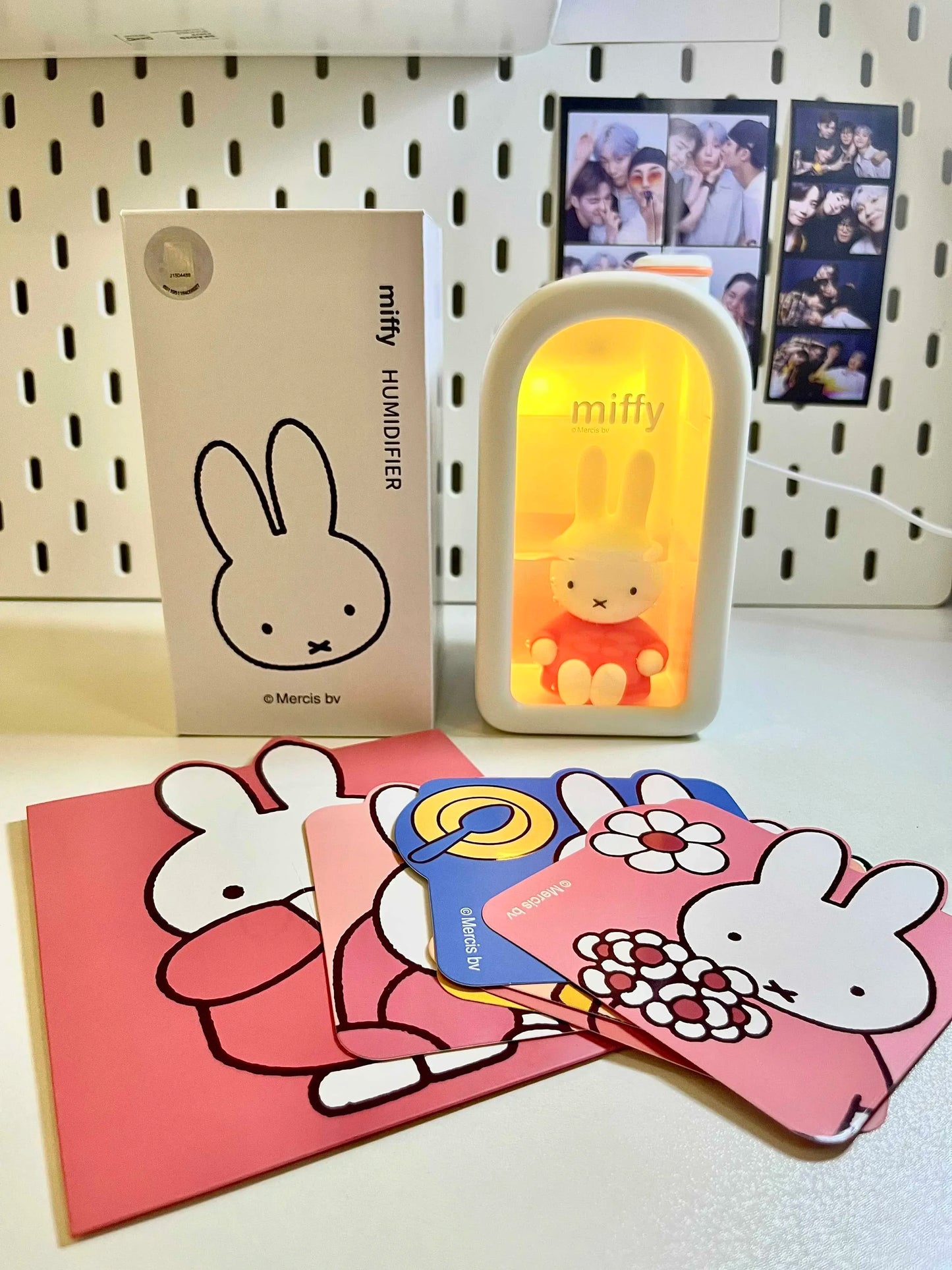 Miffy X MIPOW 380ML Cool Mist Humidifier Cute with Night Light USB Portable Air Humidifier Bedroom Home Gift