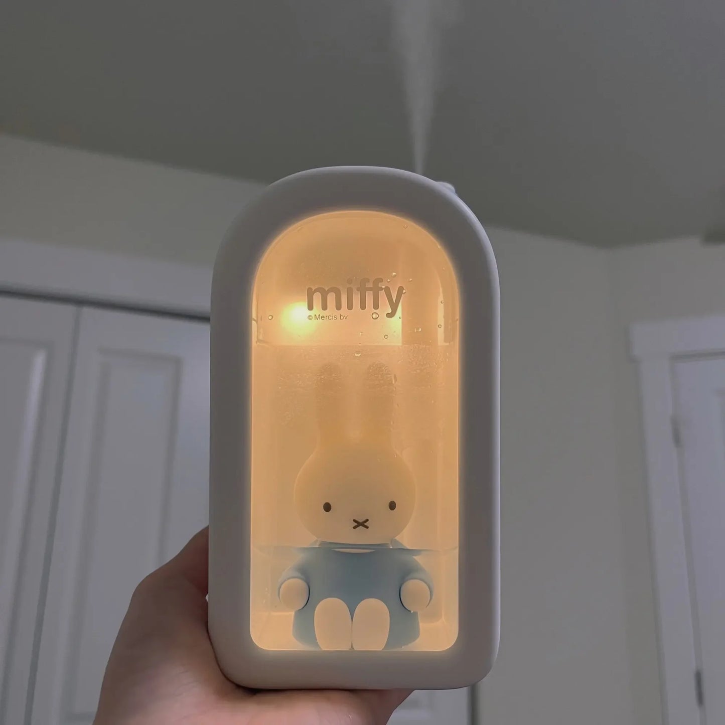 Miffy X MIPOW 380ML Cool Mist Humidifier Cute with Night Light USB Portable Air Humidifier Bedroom Home Gift